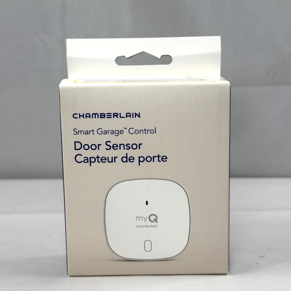 Chamberlain MYQ-G0402 Smart Garage Door Sensor - White / New